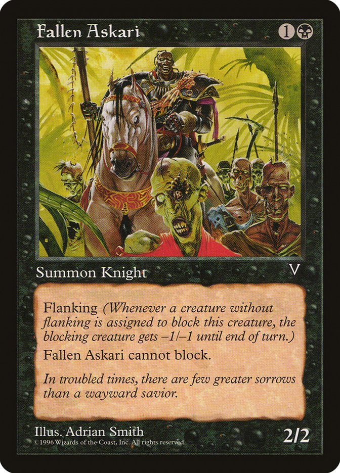 Fallen Askari [Visions] | Webway Games