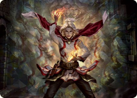 Delina, Wild Mage Art Card [Dungeons & Dragons: Adventures in the Forgotten Realms Art Series] | Webway Games