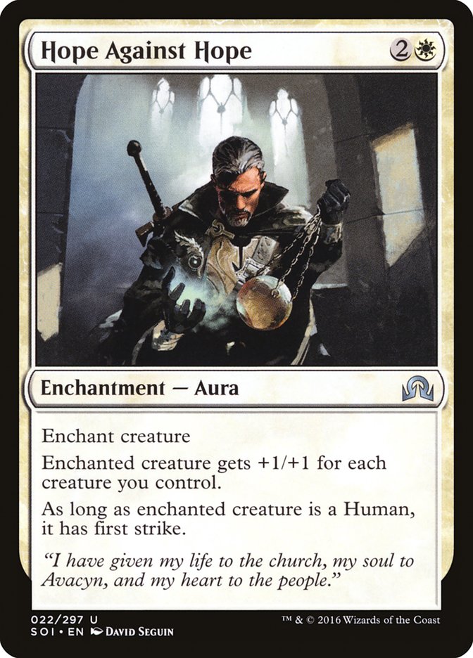 Hope Against Hope [Shadows over Innistrad] | Webway Games