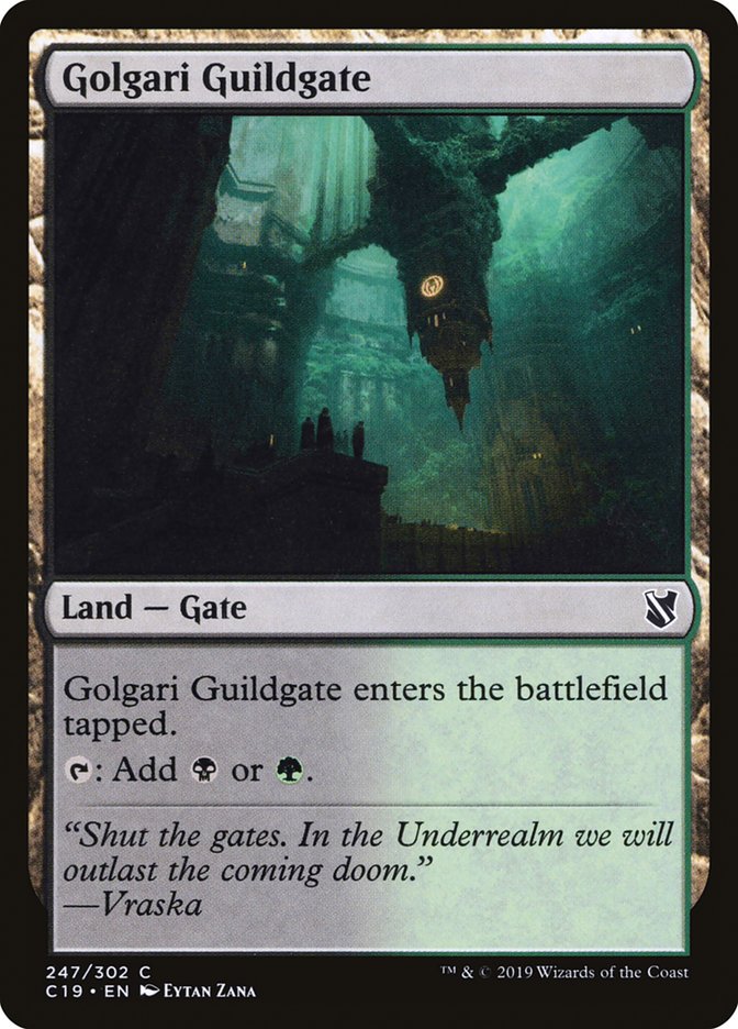 Golgari Guildgate [Commander 2019] | Webway Games