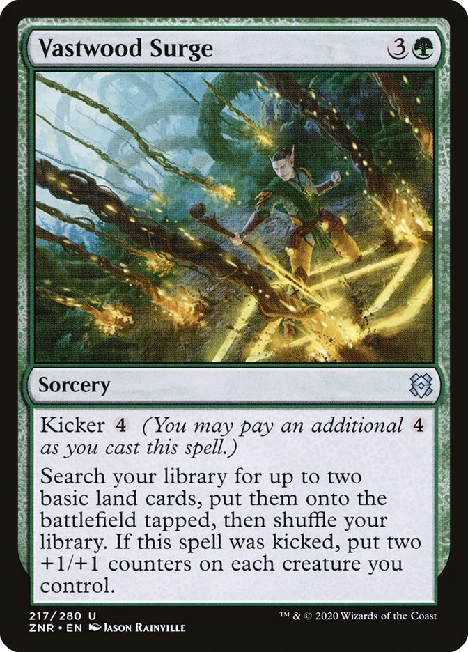 Vastwood Surge [Zendikar Rising] | Webway Games