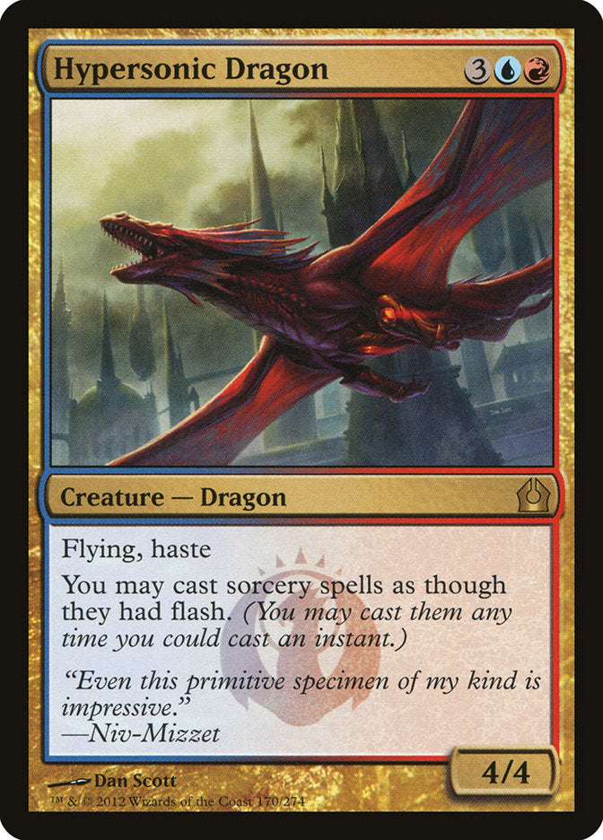 Hypersonic Dragon [Return to Ravnica] | Webway Games