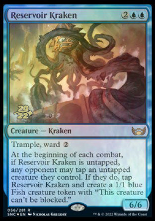 Reservoir Kraken [Streets of New Capenna Prerelease Promos] | Webway Games