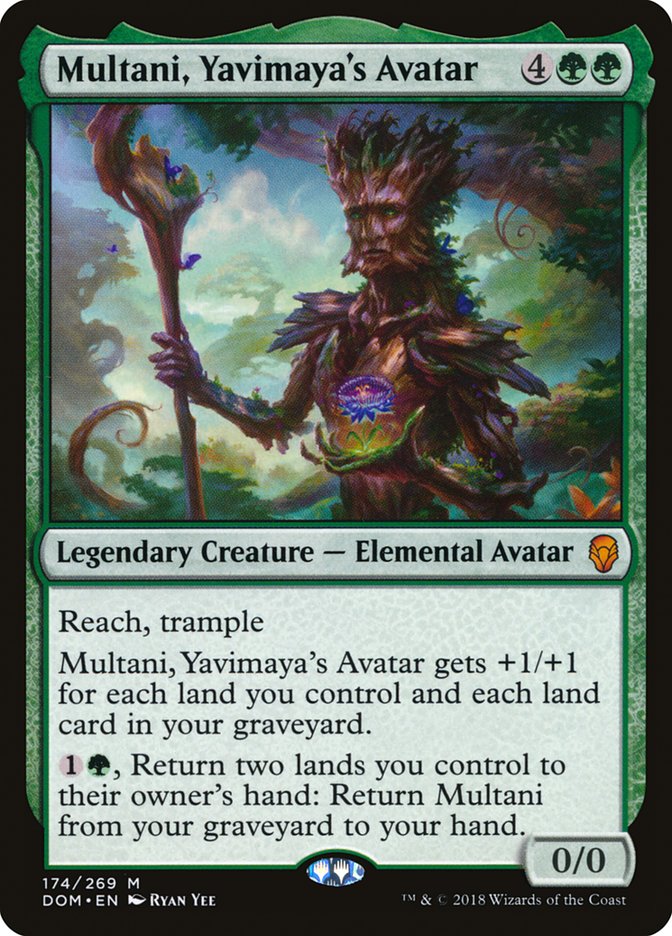 Multani, Yavimaya's Avatar [Dominaria] | Webway Games