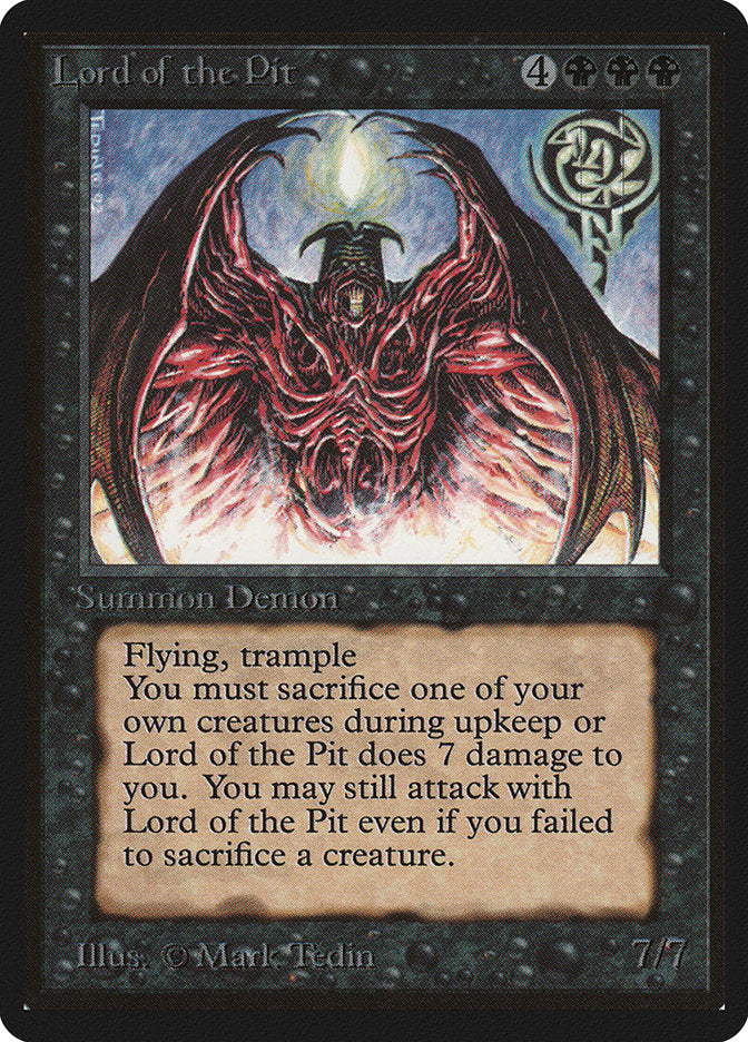 Lord of the Pit [Limited Edition Beta] | Webway Games