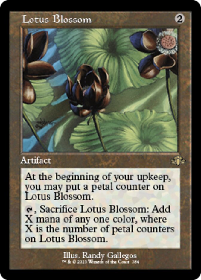 Lotus Blossom (Retro) [Dominaria Remastered] | Webway Games
