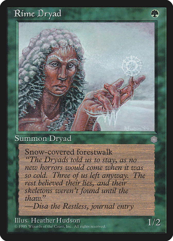Rime Dryad [Ice Age] | Webway Games