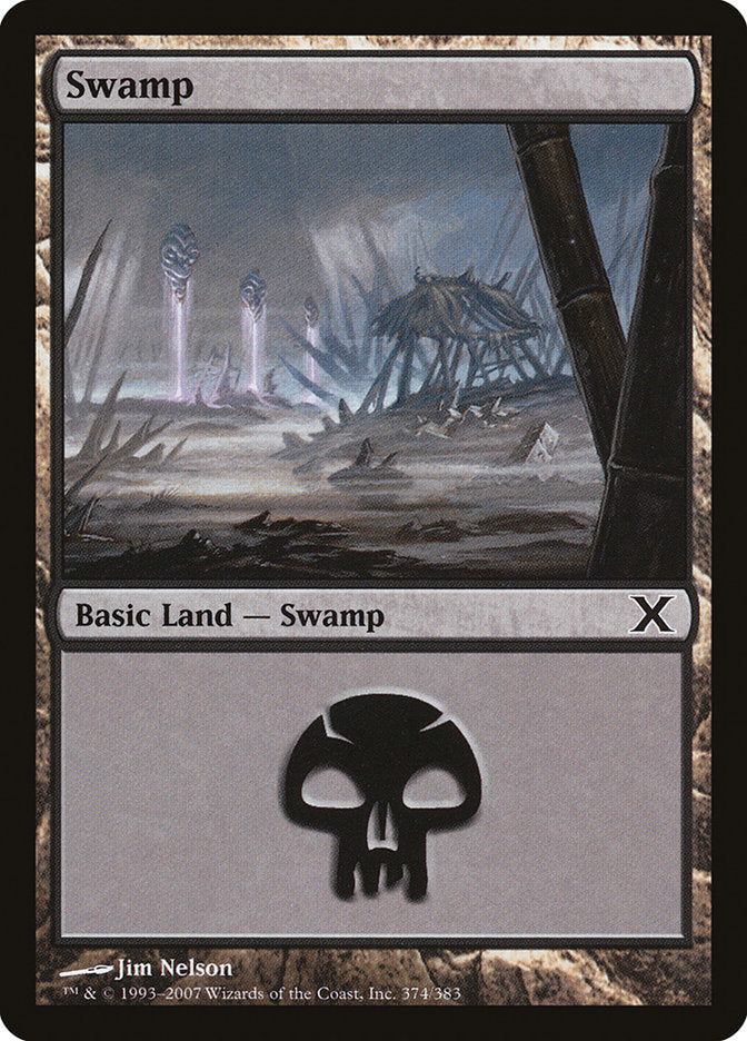 Swamp (374) [Tenth Edition] | Webway Games