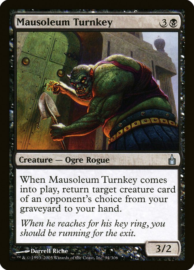 Mausoleum Turnkey [Ravnica: City of Guilds] | Webway Games