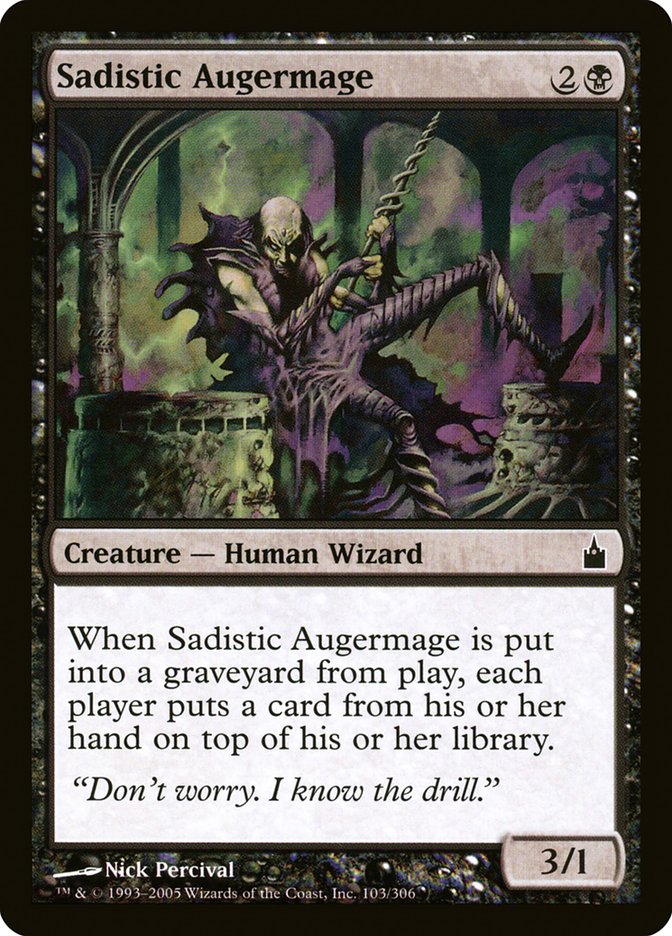 Sadistic Augermage [Ravnica: City of Guilds] | Webway Games