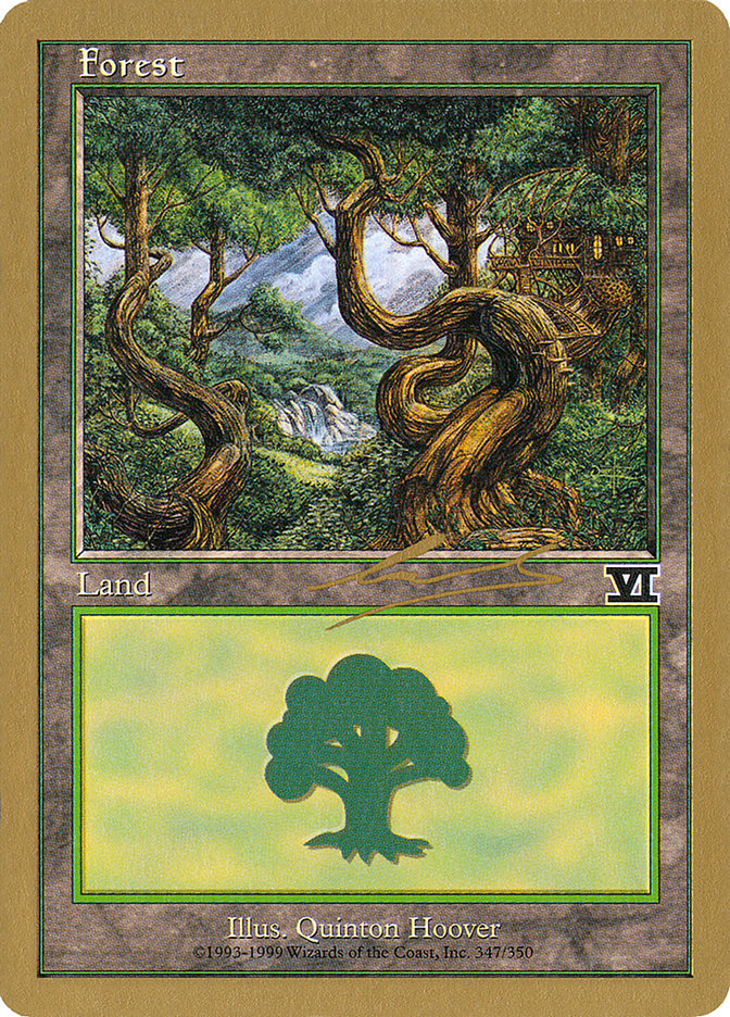 Forest (nl347) (Nicolas Labarre) [World Championship Decks 2000] | Webway Games