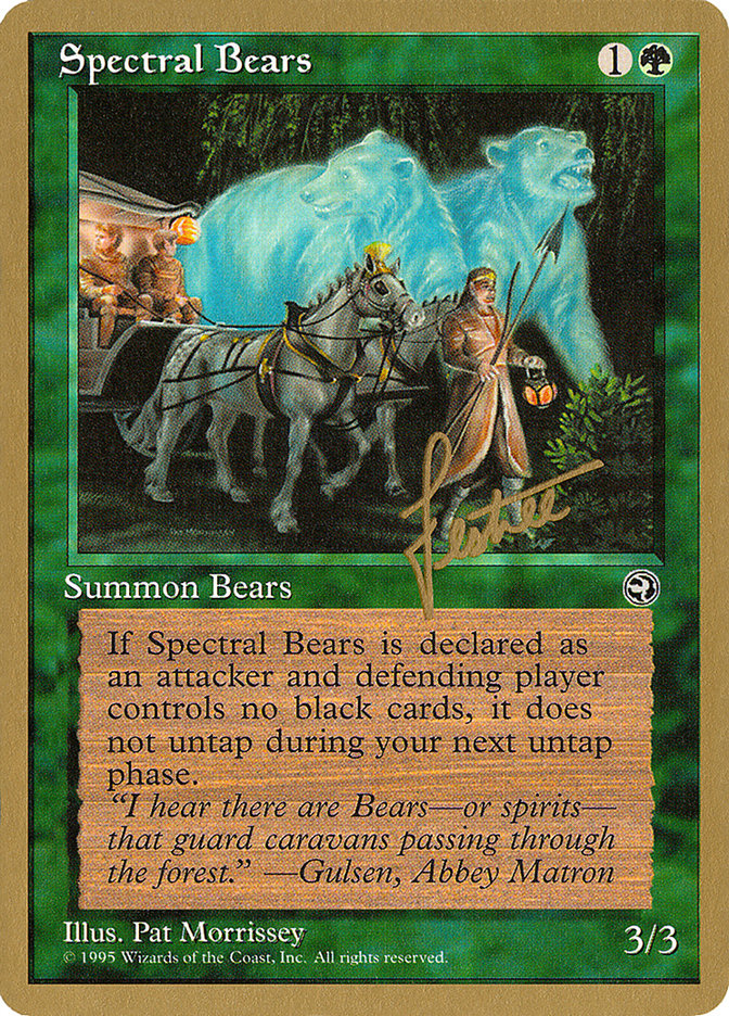 Spectral Bears (Bertrand Lestree) [Pro Tour Collector Set] | Webway Games
