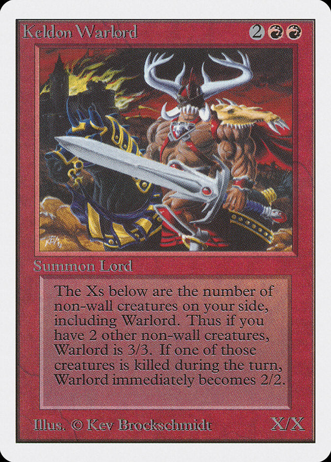 Keldon Warlord [Unlimited Edition] | Webway Games