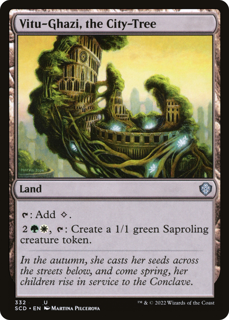 Vitu-Ghazi, the City-Tree [Starter Commander Decks] | Webway Games