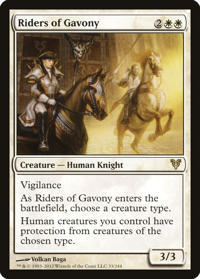 Riders of Gavony [Avacyn Restored] | Webway Games
