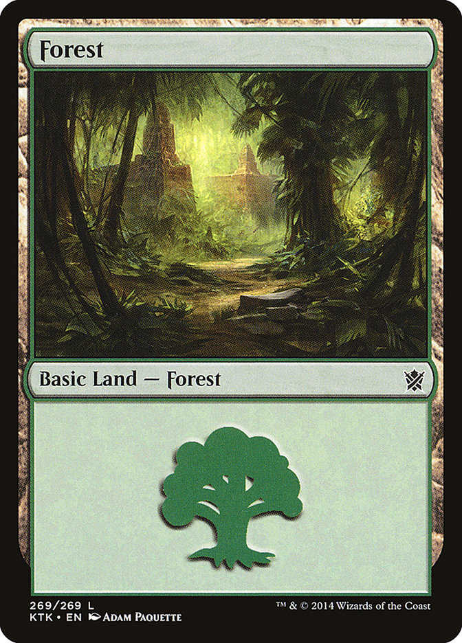 Forest (#269) [Khans of Tarkir] | Webway Games