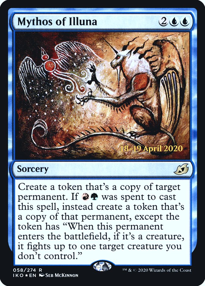 Mythos of Illuna [Ikoria: Lair of Behemoths Prerelease Promos] | Webway Games