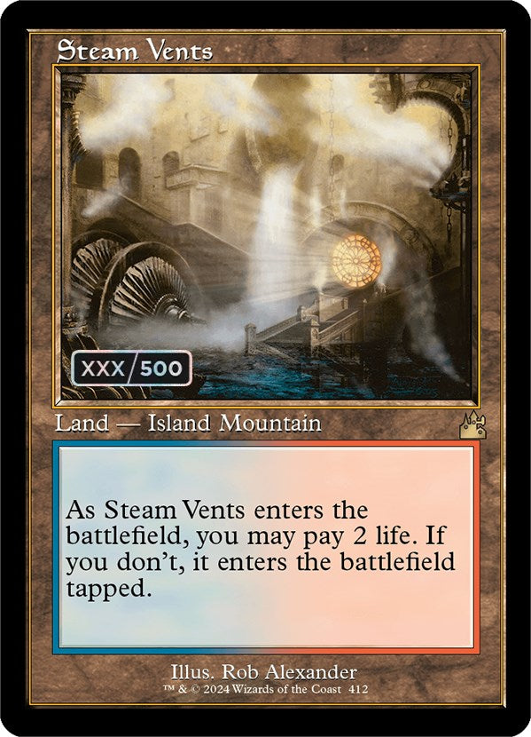 Steam Vents (Retro) (Serialized) [Ravnica Remastered] | Webway Games