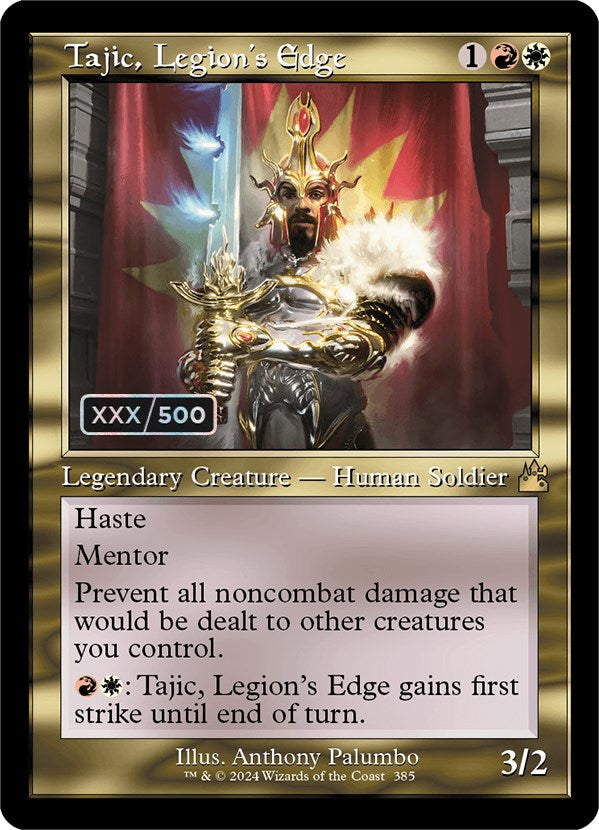 Tajic, Legion's Edge (Retro) (Serialized) [Ravnica Remastered] | Webway Games