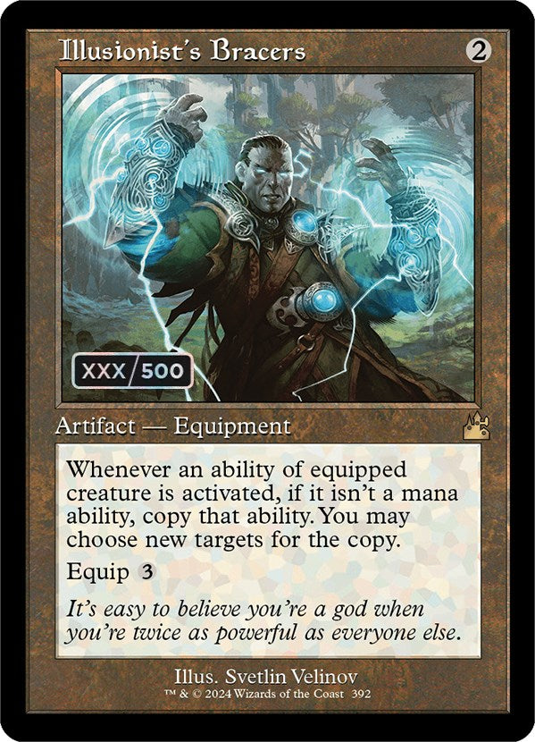 Illusionist's Bracers (Retro) (Serialized) [Ravnica Remastered] | Webway Games
