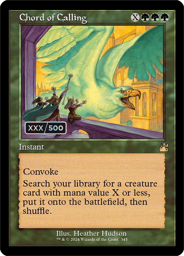 Chord of Calling (Retro) (Serialized) [Ravnica Remastered] | Webway Games