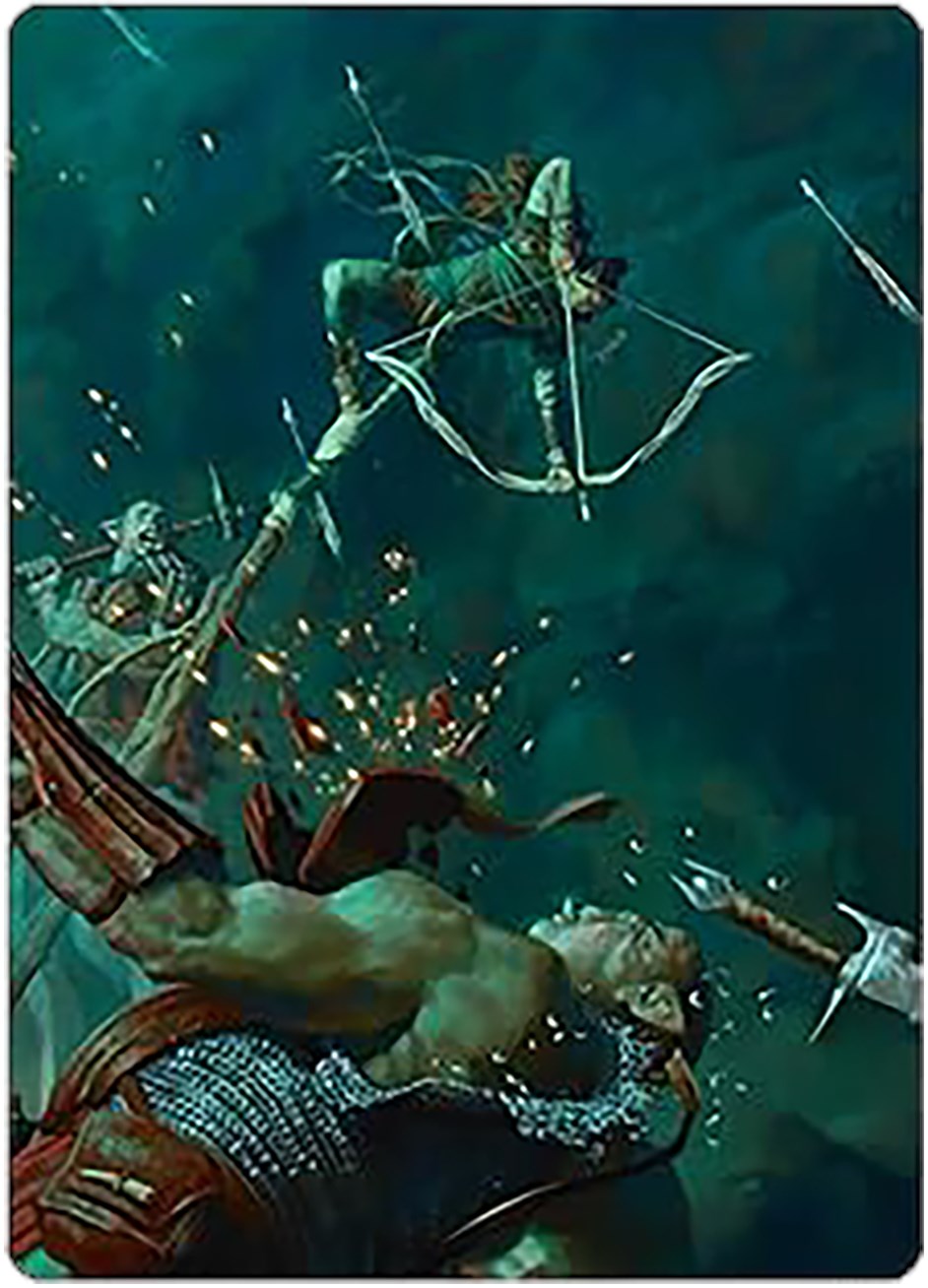 Legolas's Quick Reflexes Art Card [The Lord of the Rings: Tales of Middle-earth Art Series] | Webway Games