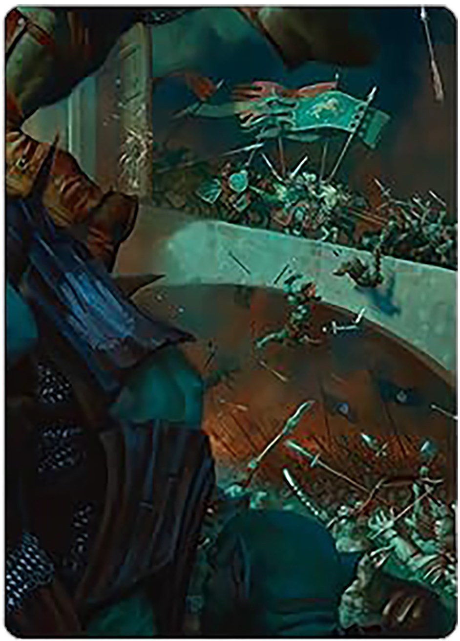 Rohirrim Chargers Art Card [The Lord of the Rings: Tales of Middle-earth Art Series] | Webway Games