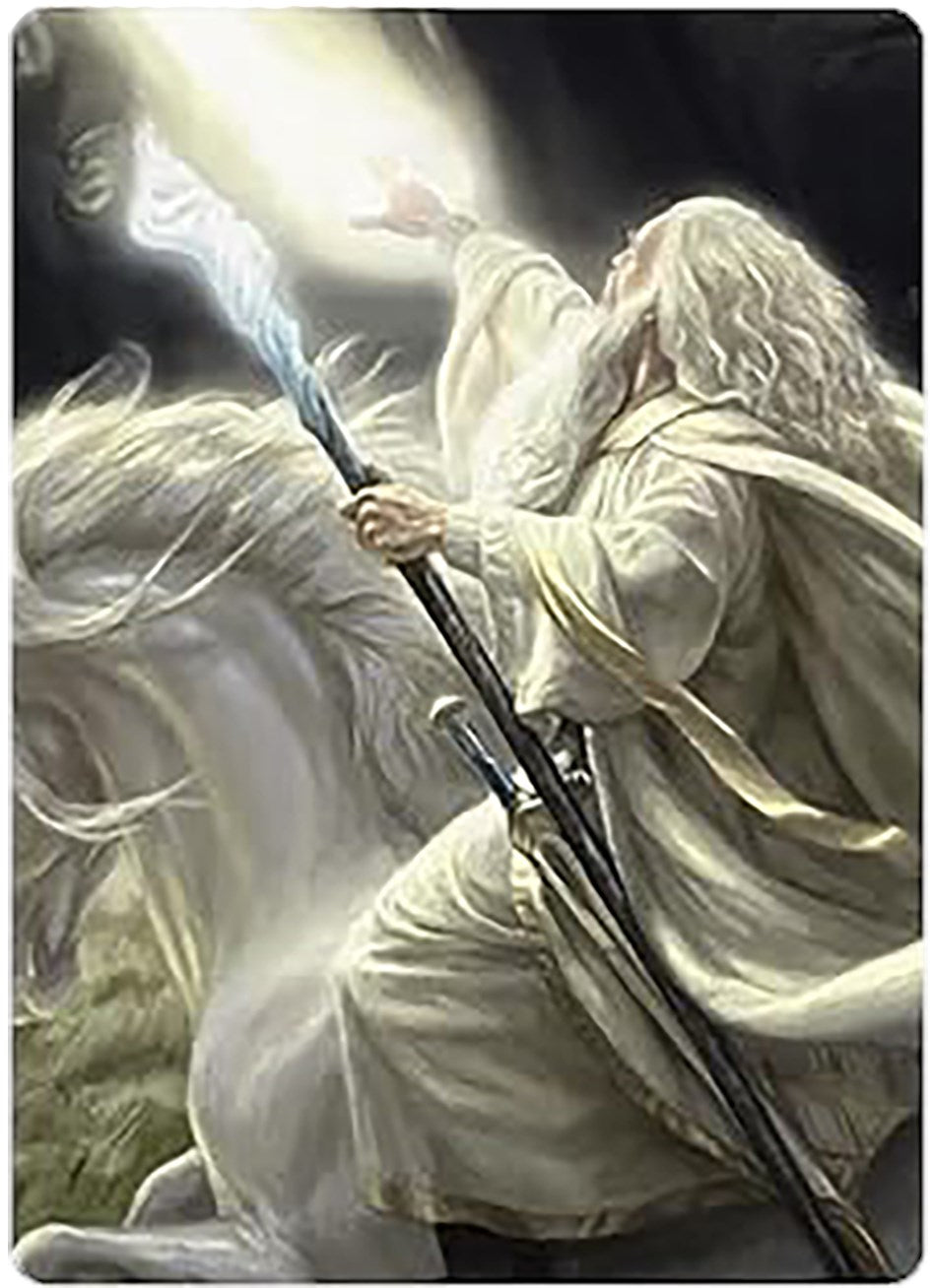 Gandalf of the Secret Fire Art Card [The Lord of the Rings: Tales of Middle-earth Art Series] | Webway Games