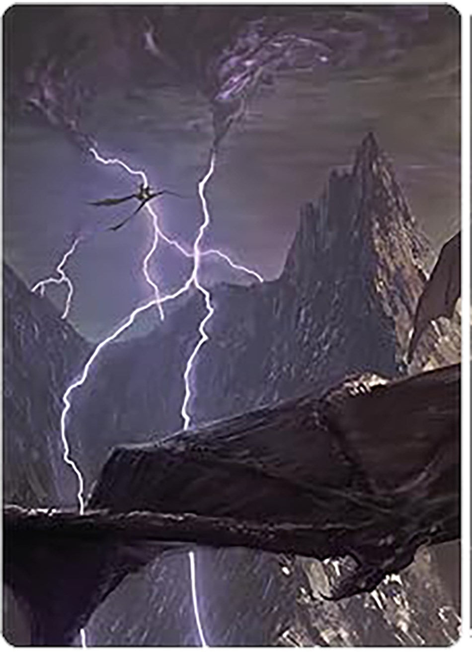 Call Forth the Tempest Art Card [The Lord of the Rings: Tales of Middle-earth Art Series] | Webway Games