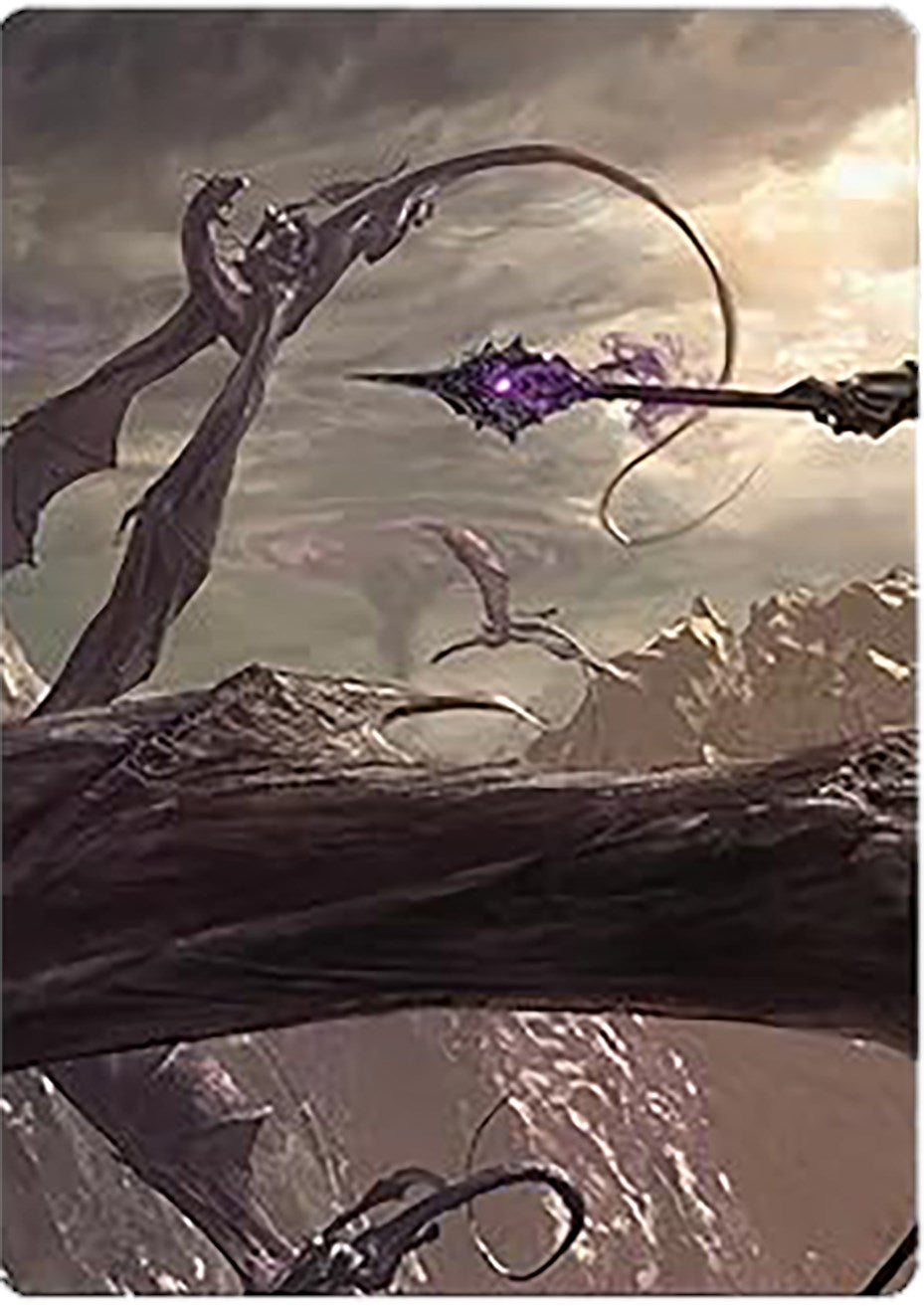 Nazgul Battle-Mace Art Card [The Lord of the Rings: Tales of Middle-earth Art Series] | Webway Games