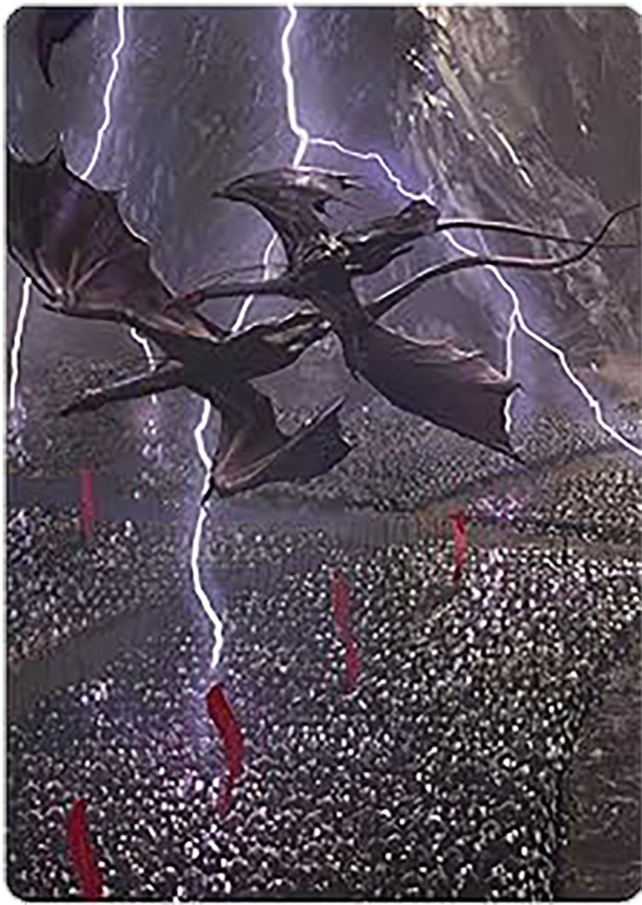 Mordor on the March Art Card [The Lord of the Rings: Tales of Middle-earth Art Series] | Webway Games