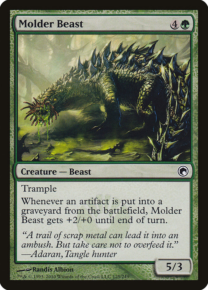 Molder Beast [Scars of Mirrodin] | Webway Games
