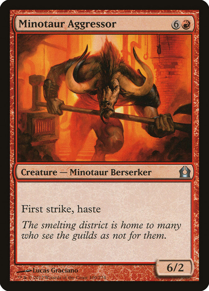 Minotaur Aggressor [Return to Ravnica] | Webway Games