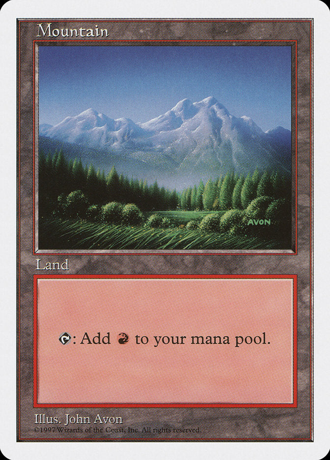 Mountain (#443) [Fifth Edition] | Webway Games