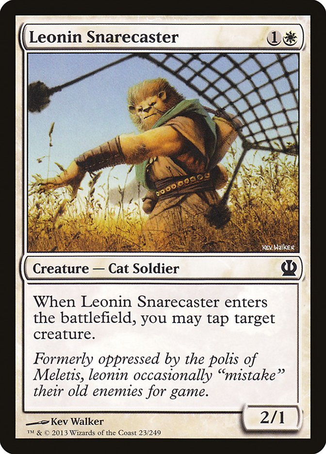 Leonin Snarecaster [Theros] | Webway Games