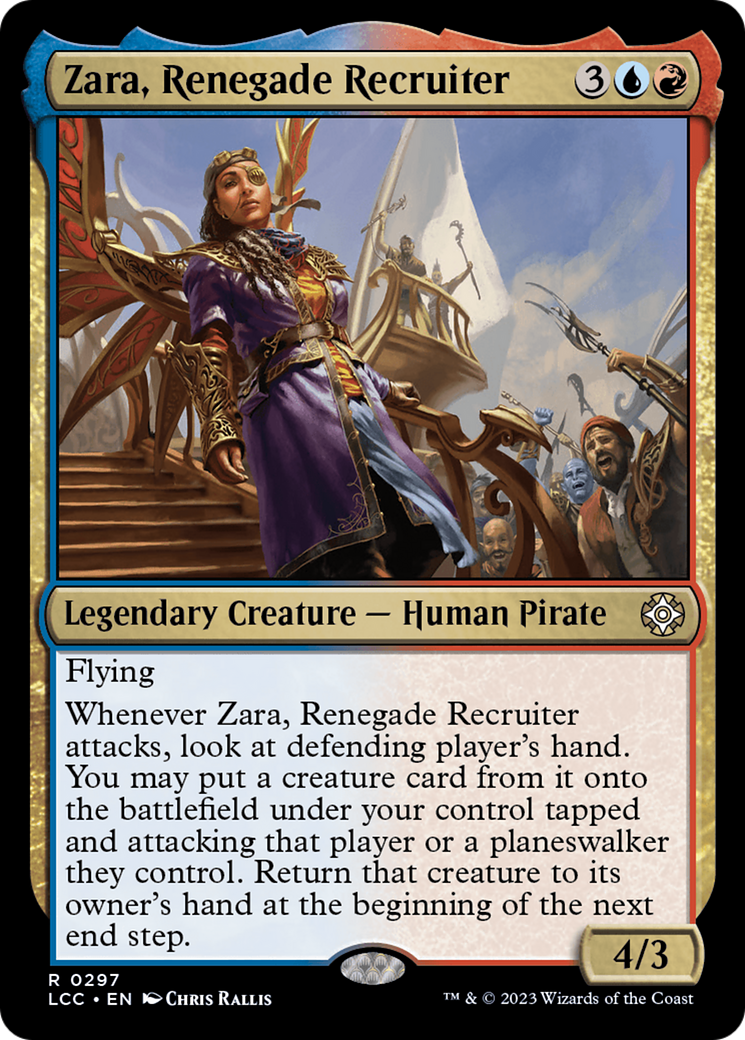 Zara, Renegade Recruiter [The Lost Caverns of Ixalan Commander] | Webway Games