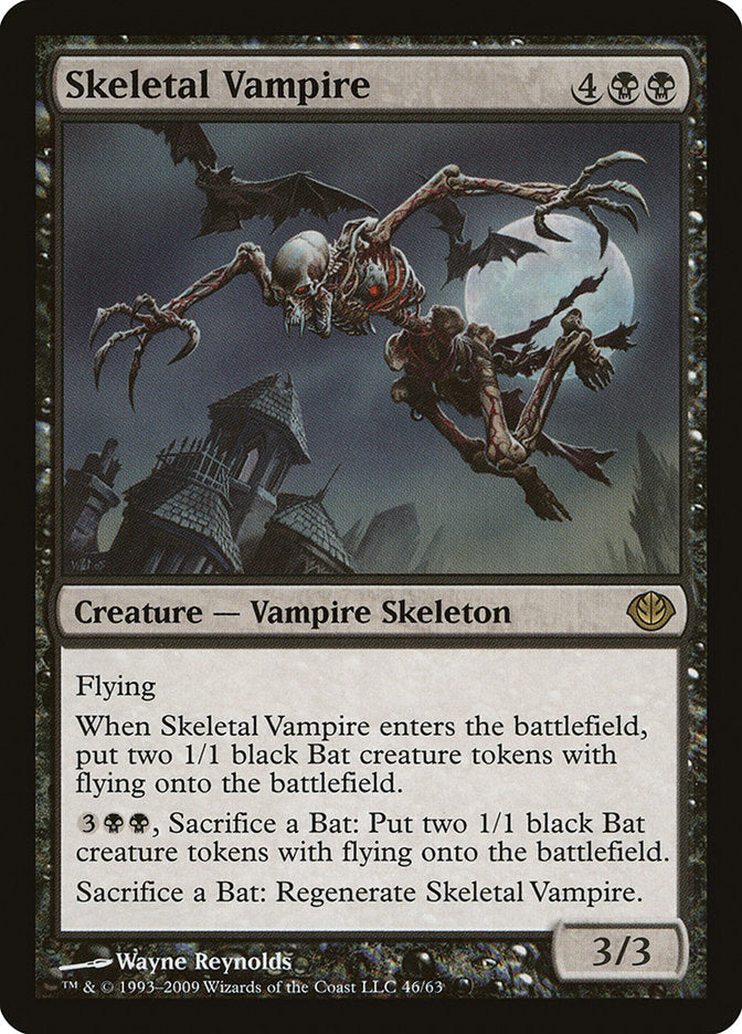 Skeletal Vampire [Duel Decks: Garruk vs. Liliana] | Webway Games