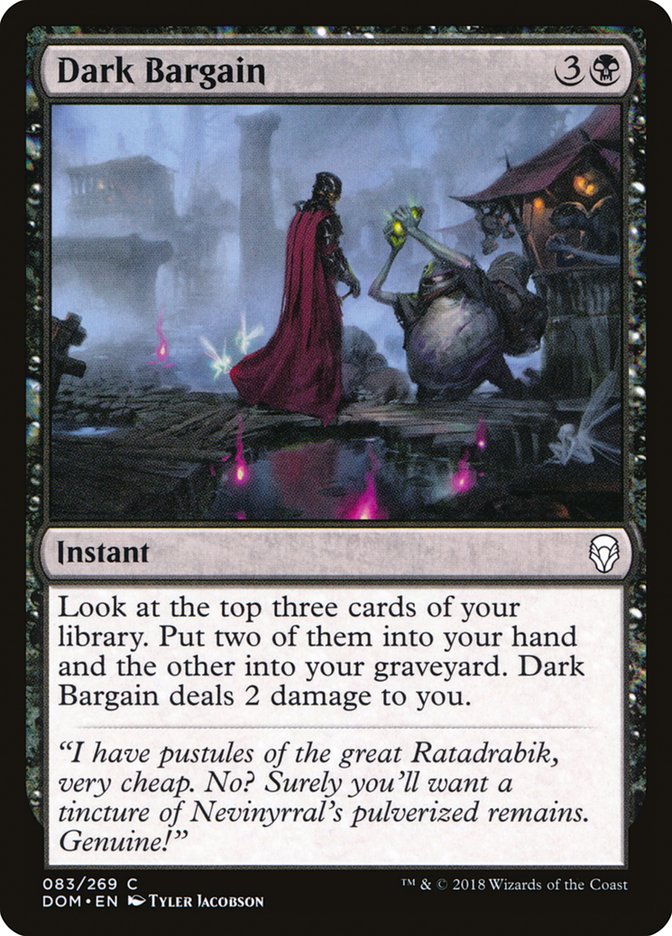 Dark Bargain [Dominaria] | Webway Games