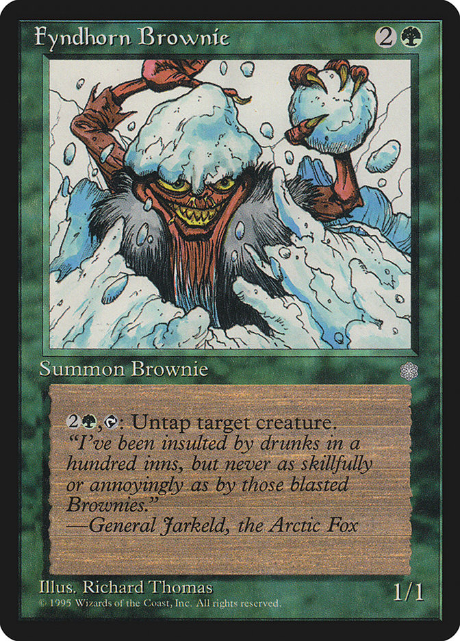 Fyndhorn Brownie [Ice Age] | Webway Games