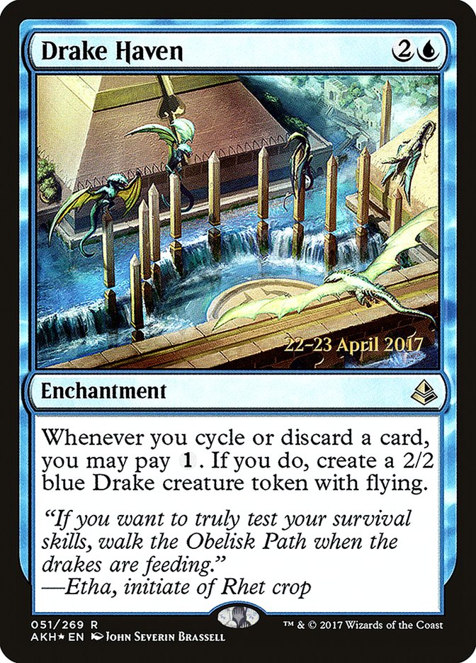 Drake Haven  (Prerelease) [Amonkhet Prerelease Promos] | Webway Games