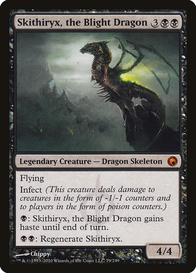 Skithiryx, the Blight Dragon [Scars of Mirrodin] | Webway Games