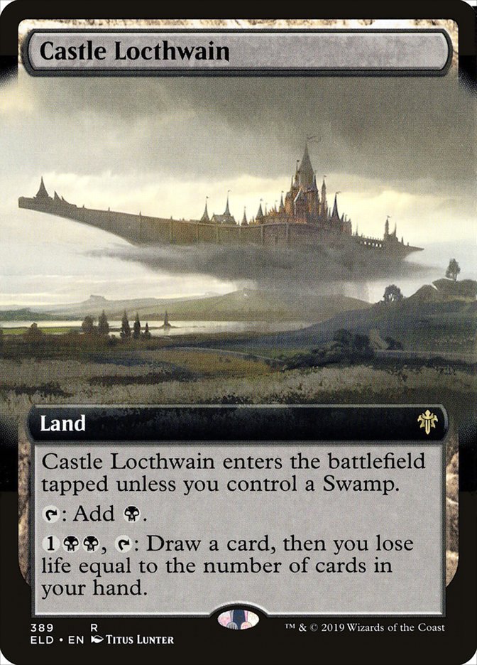 Castle Locthwain (Extended Art) [Throne of Eldraine] | Webway Games