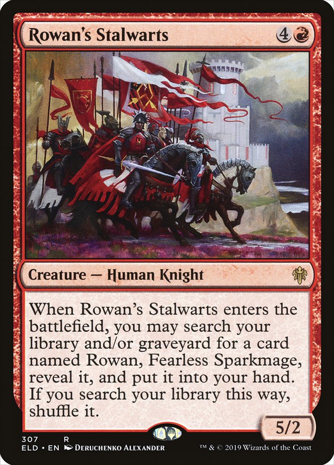 Rowan's Stalwarts [Throne of Eldraine] | Webway Games