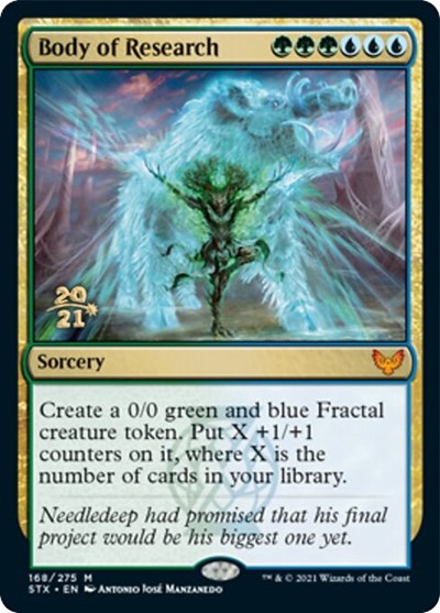 Body of Research [Strixhaven: School of Mages Prerelease Promos] | Webway Games