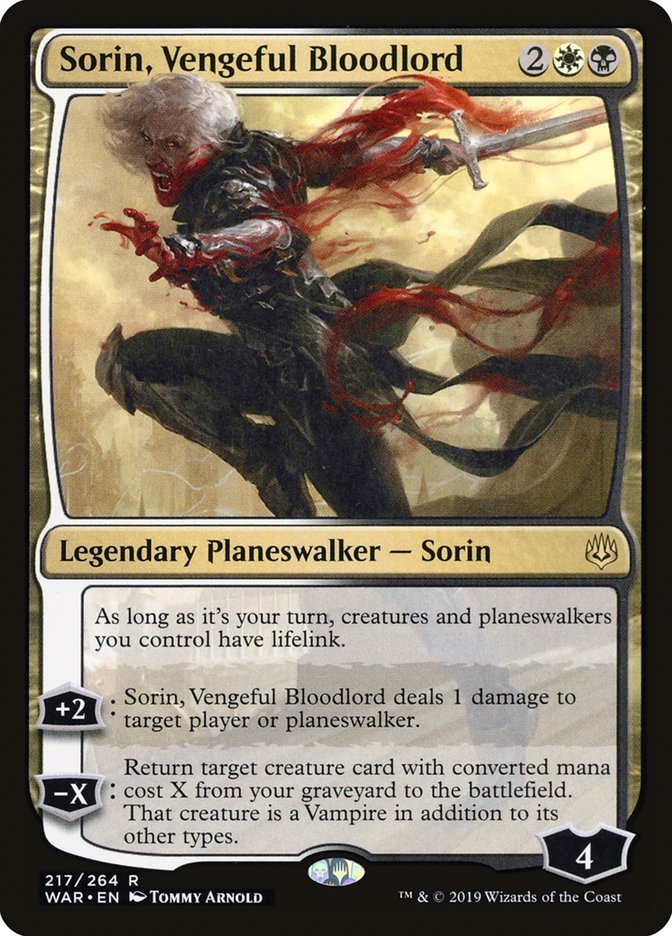 Sorin, Vengeful Bloodlord [War of the Spark] | Webway Games