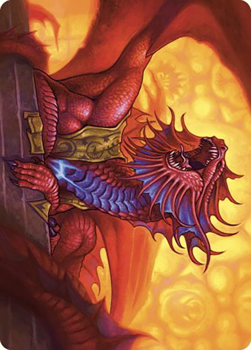 Niv-Mizzet, Guildpact Art Card (44/49) [Murders at Karlov Manor Art Series] | Webway Games