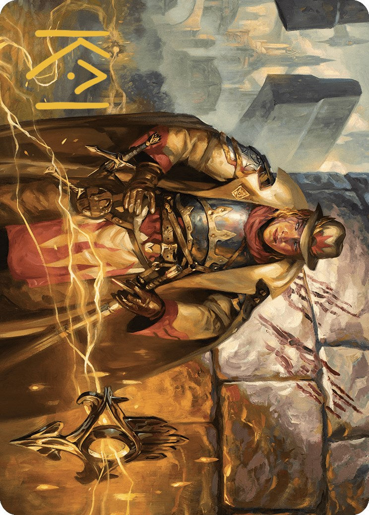 Tenth District Hero Art Card (Gold-Stamped Signature) [Murders at Karlov Manor Art Series] | Webway Games