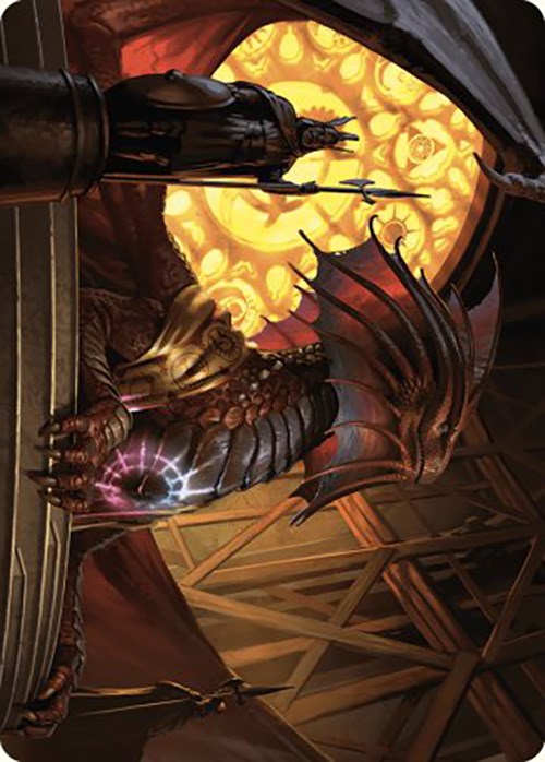 Niv-Mizzet, Guildpact Art Card (21/49) [Murders at Karlov Manor Art Series] | Webway Games