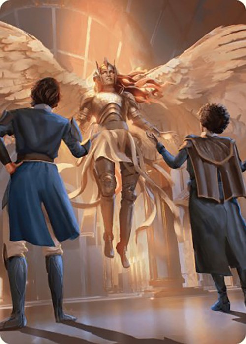 Demand Answers Art Card [Murders at Karlov Manor Art Series] | Webway Games