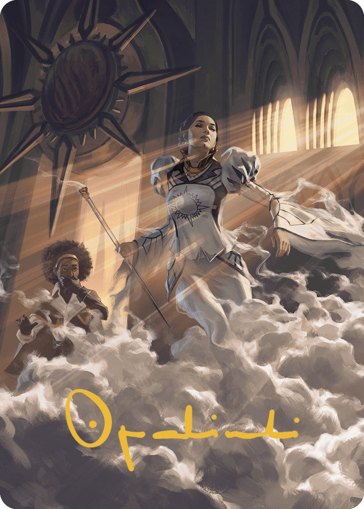 Call a Surprise Witness Art Card (Gold-Stamped Signature) [Murders at Karlov Manor Art Series] | Webway Games